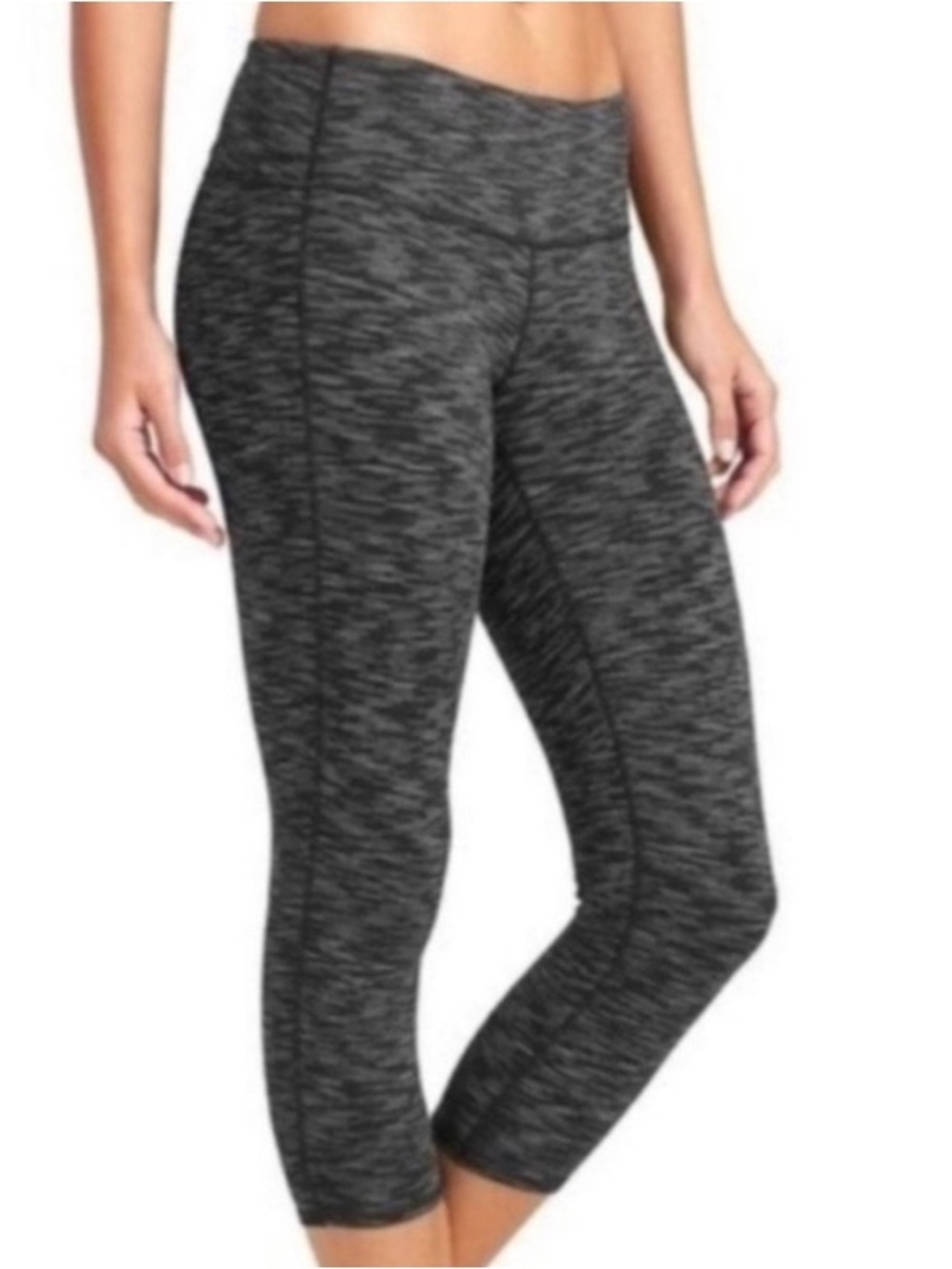 Athleta Capri Legging Womens Large Cropped Yoga Pants 19" Inseam